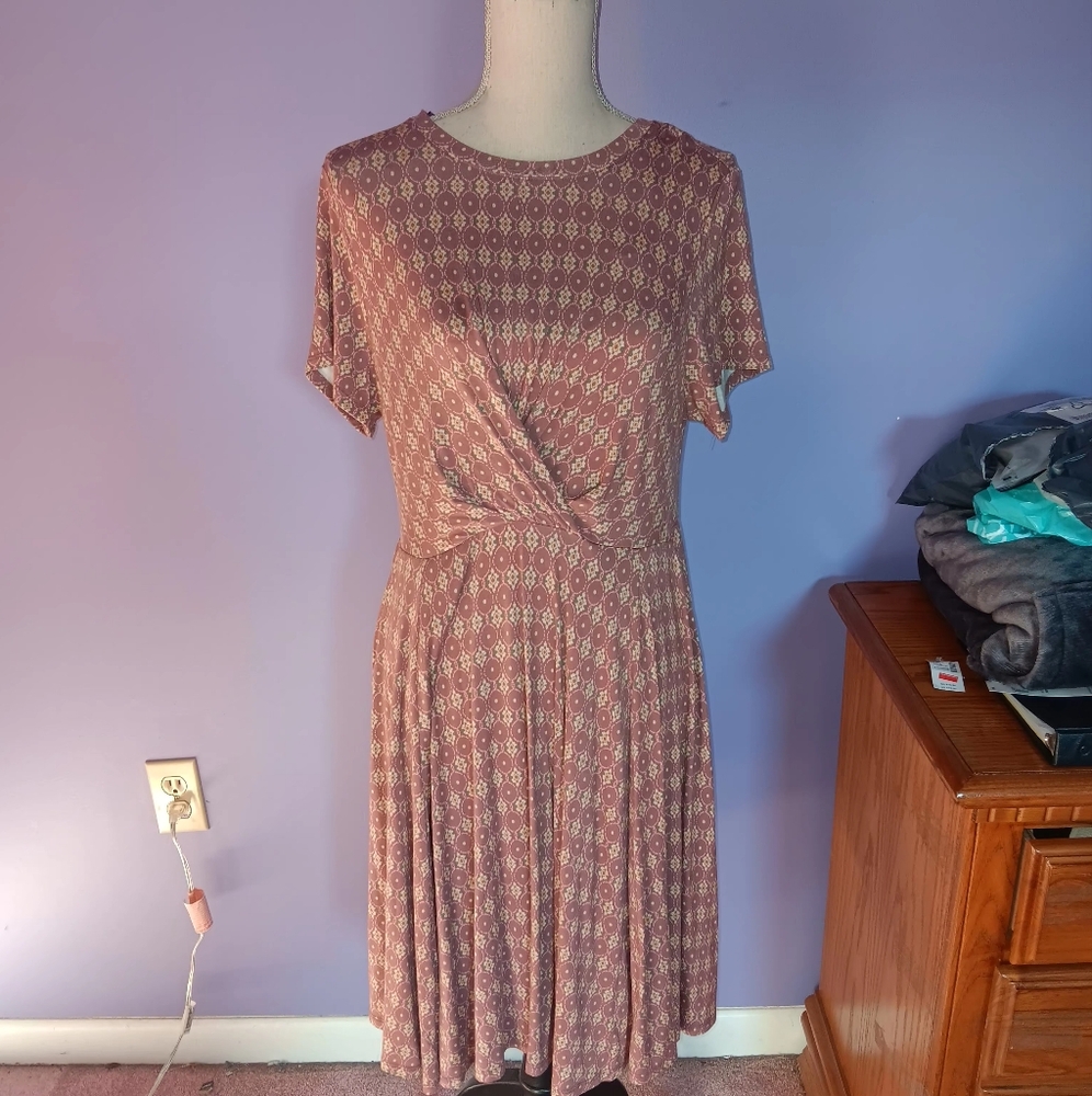 Torrid calf length dress